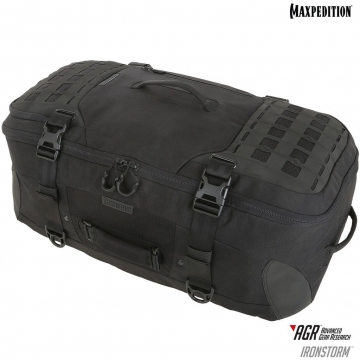 Maxpedition Ironstorm Adventure Travel Bag (RSM) AGR / 62L / 38x28x66 cm Black