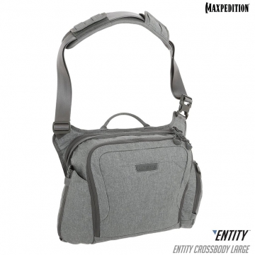 Bag Maxpedition Entity Crossbody Bag Large (NTTCBL) / 14L / 28x14x28 cm Ash